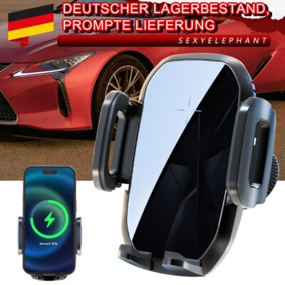 Universal Wireless Auto Handy Halterung KFZ Halter mit Induktive Ladefunktion Qi