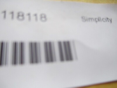 118118  SM OIL SEAL  SIMPLICITY/ FERRIS/SNAPPER/MURRAY/BRIGGS OEM FACTORY PART