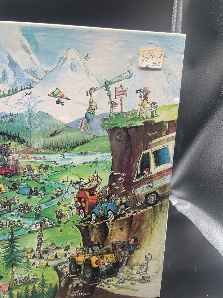 Gary Patterson Great Outdoors Jigsaw Puzzle 1981 Sealed Rare Great American NOS - Image 3 of 4