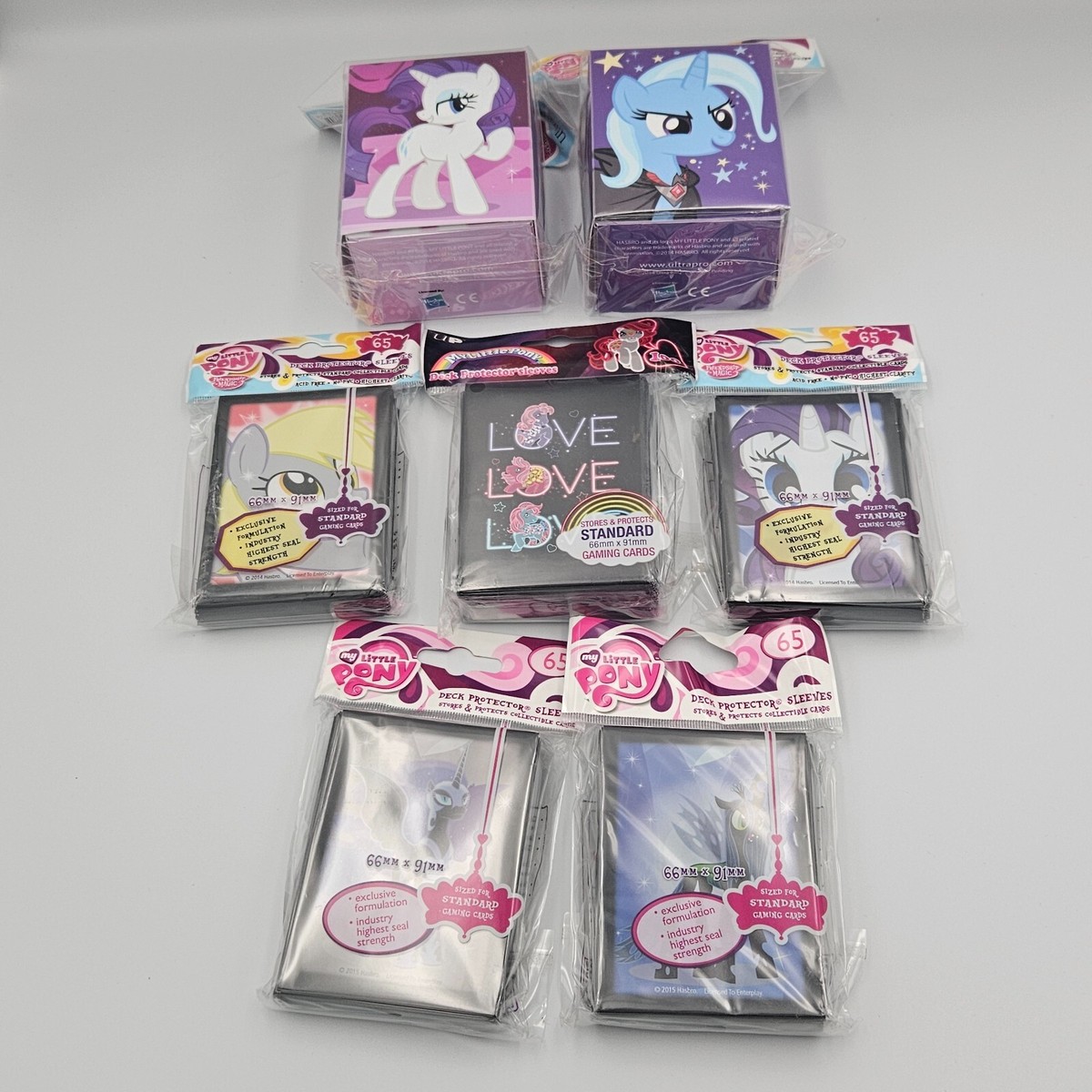 pinkie pie card sleeves Ultra Pro My Little Pony: Muffins Deck Protector (65 ct.) : Toys & Games Stores and protects standard sized cards Equestria Daily - MLP Stuff!: