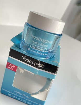 Neutrogena Hydro Boost Hyaluronic Acid Oil Free Moisturizer 0.5 oz Trial Size
