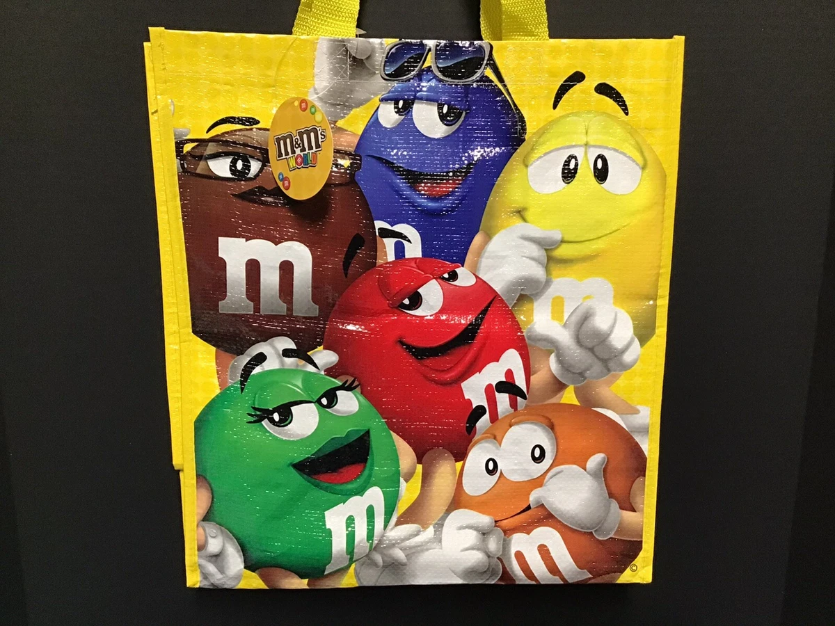 m&m red bag