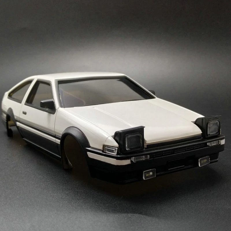 AE86 Body Shell DIY For 1/28 RC MINID AWD RWD 4WD Racing Drift Car Model - Image 4 of 4