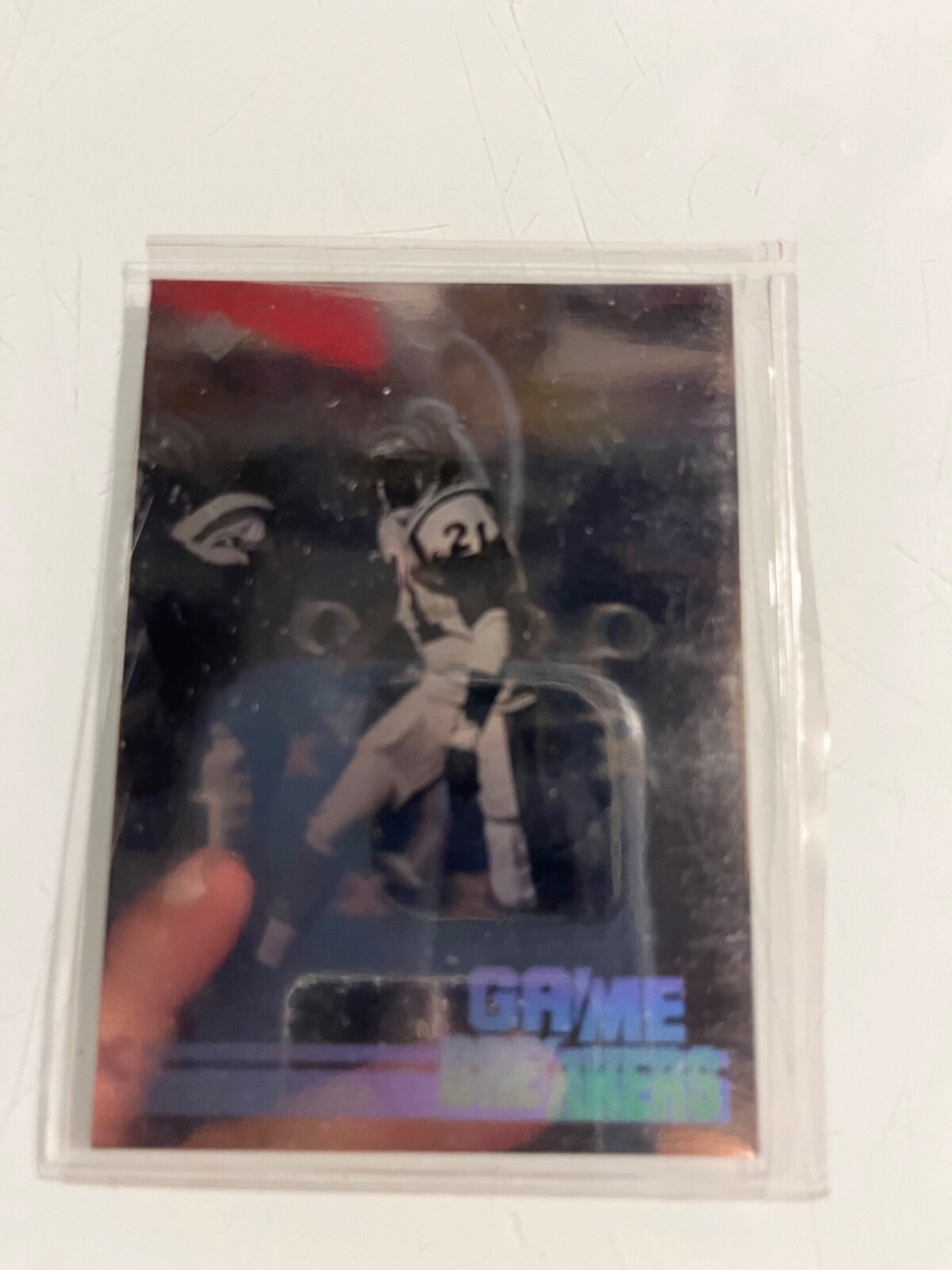JAMES BROOKS HOLOGRAM CARD #GB8 1991 UPPER DECK GAME BREAKERS near Mint