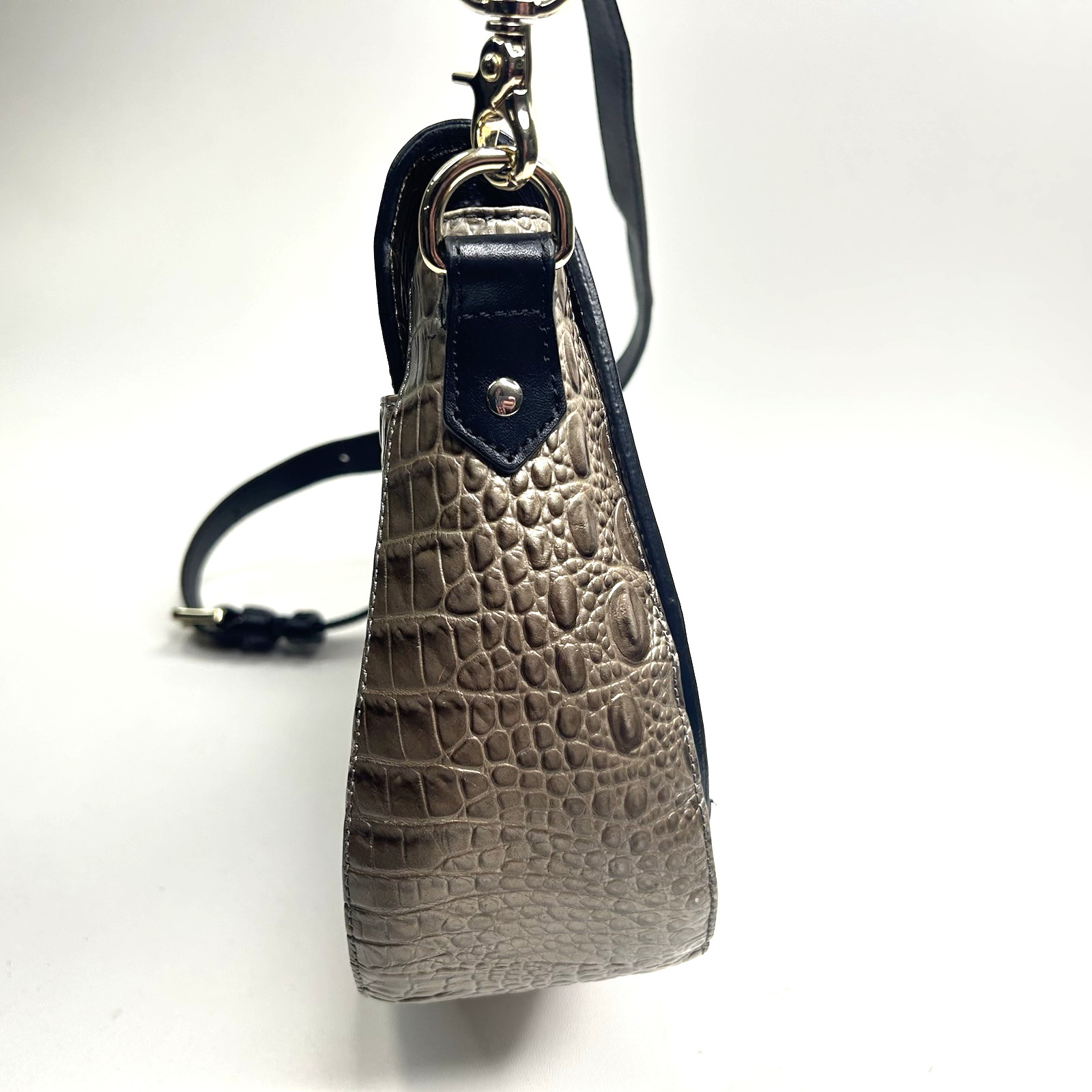 BRAHMIN Sonny Melbourne/Patchwork Leather Crossbo… - image 4