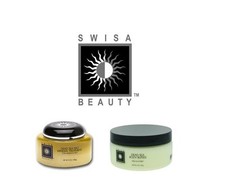 Swisa Beauty Dead Sea Body Butter  Mineral Salt Treatment For Hands  Feet Set