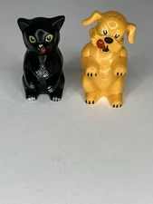 Ken-L-Ration Fido & Fifi Salt & Pepper 1950s Promo Item F&F Mold & Die Works USA