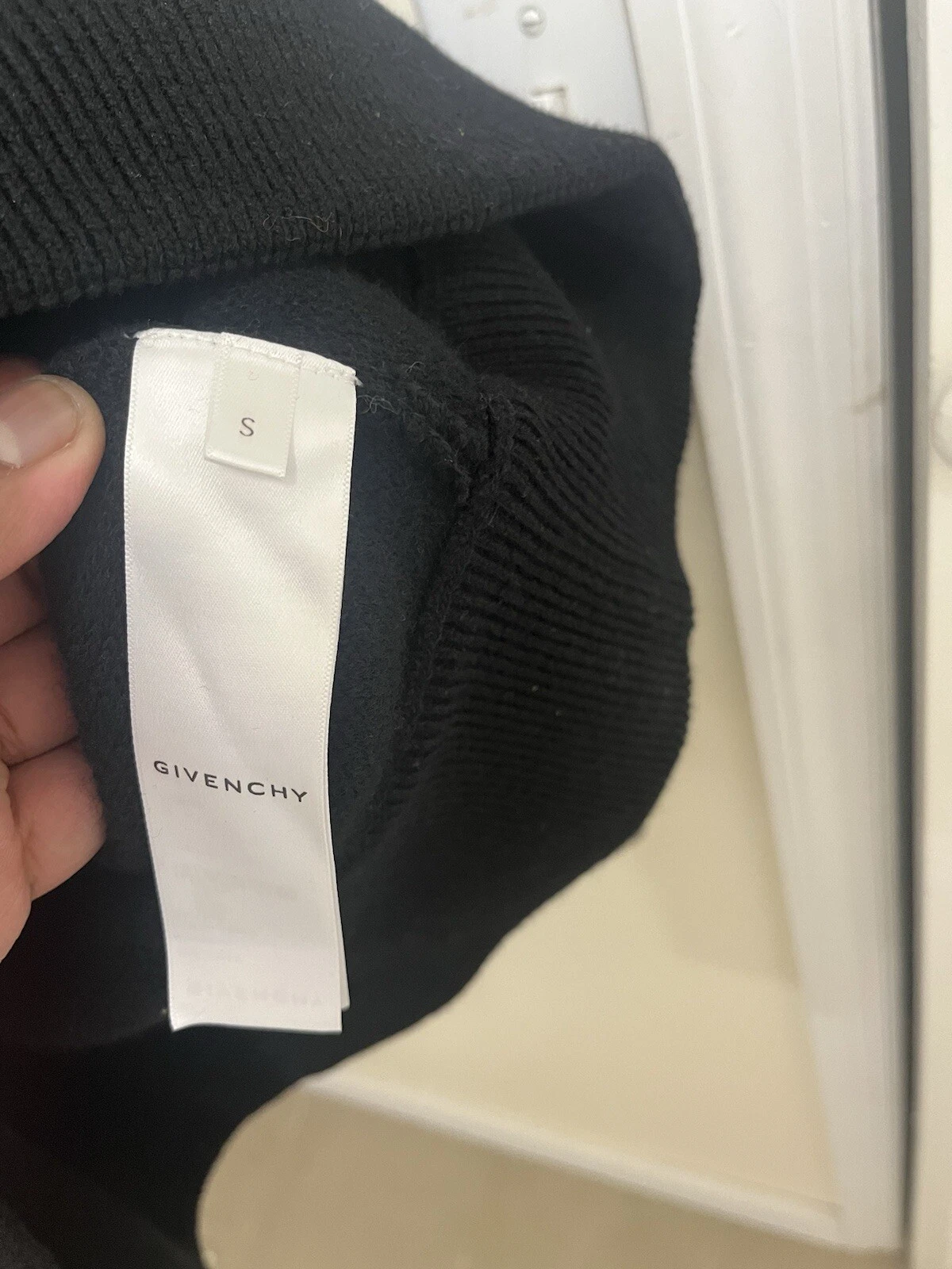 Felpa con cappuccio e zip oversize Givenchy filo spinato stampato taglia S