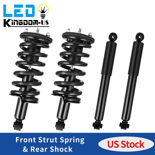 4PCS Front Struts & Coil Springs Rear Shock Absorber for 20052015