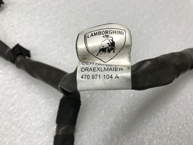 LAMBORGHINI AVENTADOR REAR BUMPER PARKING SENSOR WIRING HARNESS OEM