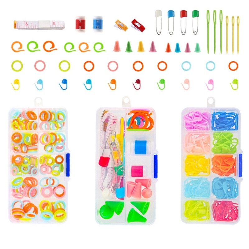 Stitches Markers Knitting Kits Knitting Crochet Locking Stitches Needle-image