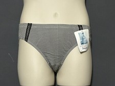 Jockey For Her Images Bikini Panty Vintage Size 7 Black White