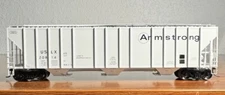 HO Exactrail Evans 4780 Covered Hopper Armstrong USLX 20814 NO ORIGINAL BOX
