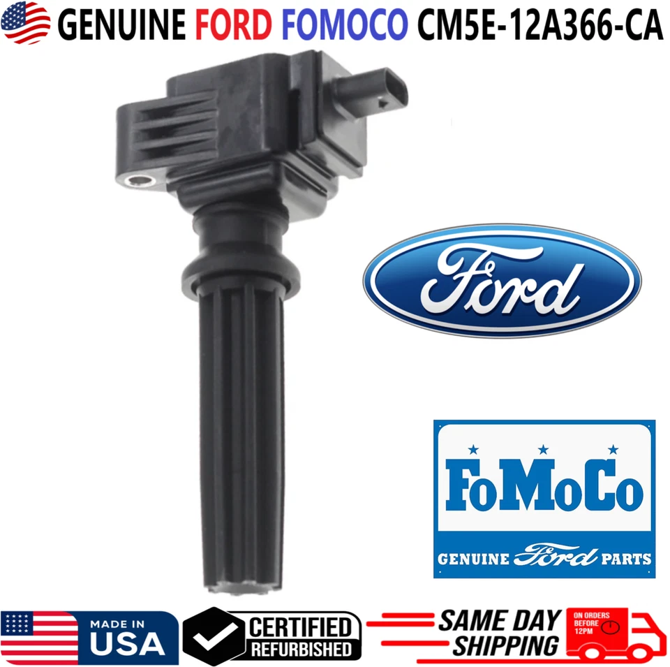 正品福特 FOMOCO 4 件套点火线圈适用于 2012 - 2017 年福特,CM5E-12A366-CA — 第 2/4 张图片