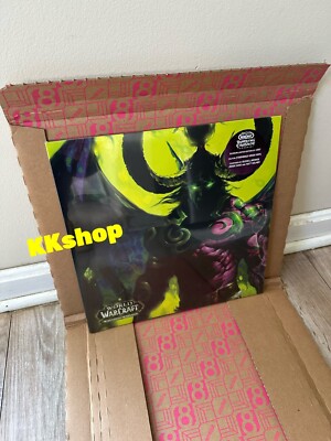 World Of Warcraft Burning Crusade 2xLP Vinyl Blizzcon Green Color Limited /1000