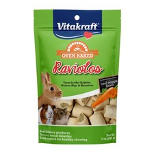 Raviolos Small Animal Treats with Real Vegetables for Rabbits and Guinea Pigs