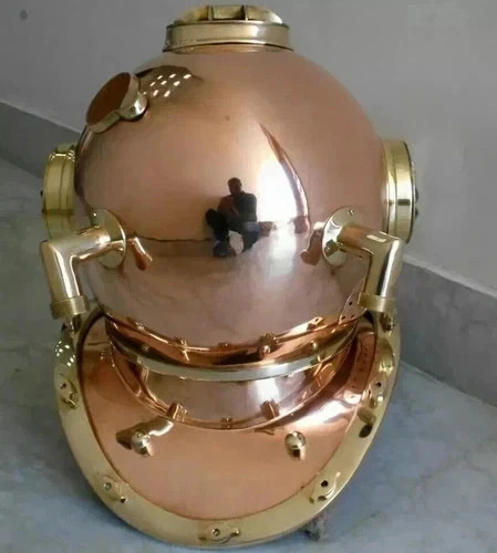 Divers Diving Helmet US Navy Mark V Deep Sea Divers Antique Scuba Divers Helmet,