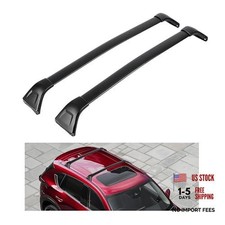 Roof Rack Cross Bar Compatible with 2017-2025 Mazda CX-5 165lbs Aluminum