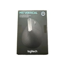 Logitech MX Vertical Advanced Ergonomic Wireless Mouse - Black - Used