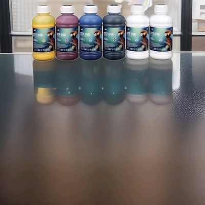 nlite Premium DTF Ink 250ml 6-Pack (CMYK + 2W)for Epson L1800 L805 DX5 DX7 XP600