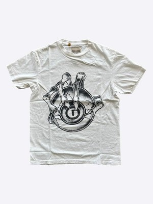 Gallery Dept White & Black Big G-Ball T-Shirt