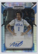 2019-20 Panini Prizm Draft Picks Hyper 35/75 Moses Brown #95 Auto 0hr
