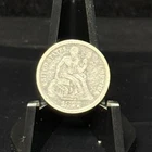 1877 United States Seated Liberty Dime 10C Silver Coin