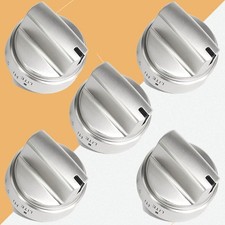 WB03X24818 Stainless Steel Look Control Knob Kits For GE Gas Range Stove