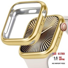 44mm Soft Flexible TPU Case Compatible for 44 mm Series 6/5/4/SE A Gold