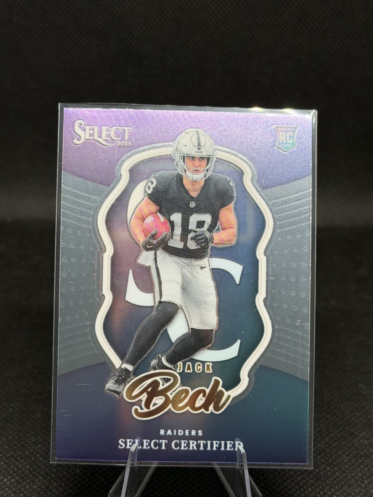 2025 Panini Select - Jack Bech #21 Select Certified (RC)