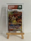 Charizard & Braixen Japanese GX 22/236 Cosmic Eclipse Ace 10 Gem Mint