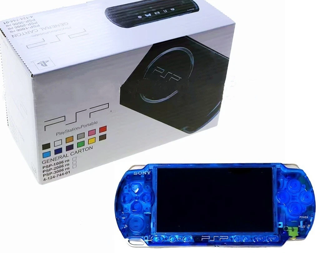 PSP-3000 Blue Region Free Video Game Consoles for sale | eBay