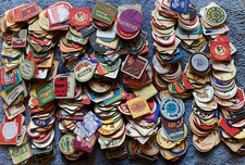Over 600 x Beer Coasters  1960s -1980s + All U.K.