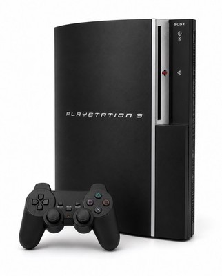Sony Playstation 3 FAT Lady Konsole PS3 Schwarz + Controller + alle Kabeln