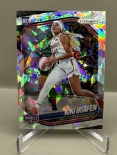 2025 Panini Prizm WNBA - Kiki Iriafen #72 Silver Cracked Ice RC Mystics SP💥