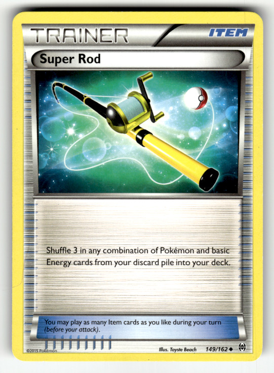 Super Rod 149/162 Uncommon XY - BREAKthrough