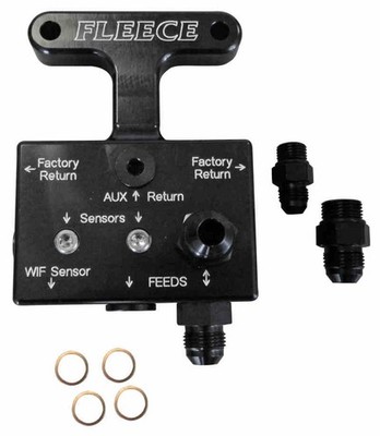 Fleece Performance Fuel Distribution Block for Dodge 5.9L & 6.7L Cummins 3rd Gen