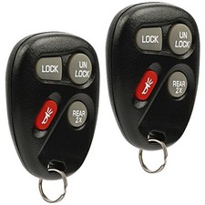2 Keyless Entry Remote Key Fob - 4 Button Rear 2X g-xb-4b-2x x2