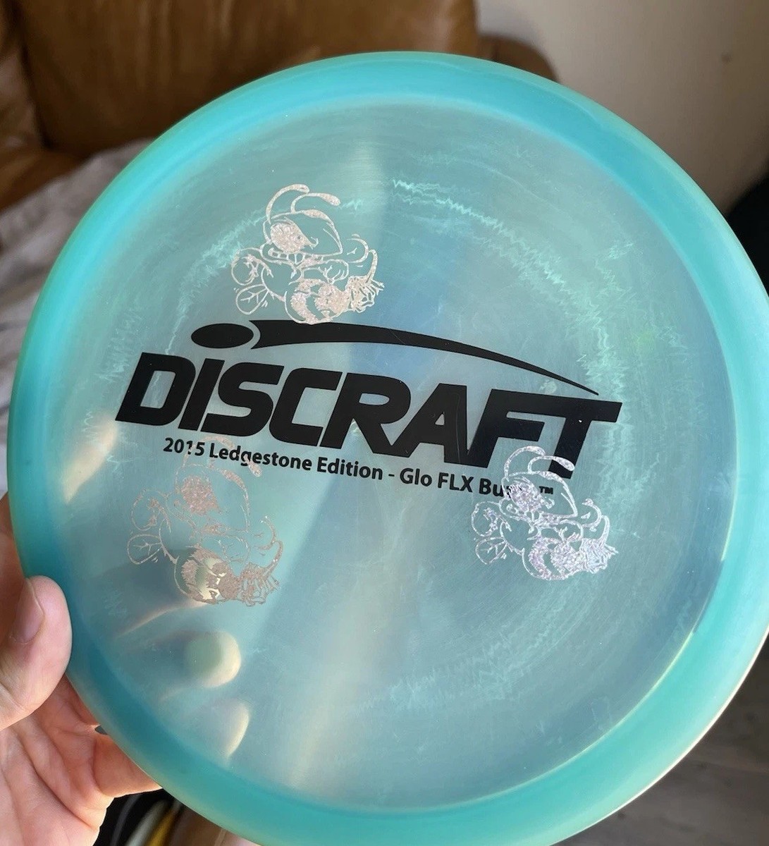 Discraft Glo Z Flx Buzzz 2015 Ledgestone Swirled 3 Mini Bee