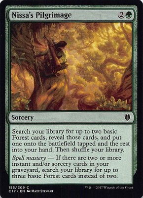 Nissa's Pilgrimage C17 155 English NM - MTG