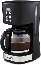 1.5L Filter Coffee Machine 900W Programmable Drip Coffee Maker with Timer, Anti-