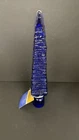Blenko Glass Sunface Stopper Garden Spear - Cobalt