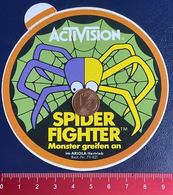 Aufkleber/Sticker: Activision Spider Fighter      (O5-18-15-2$)