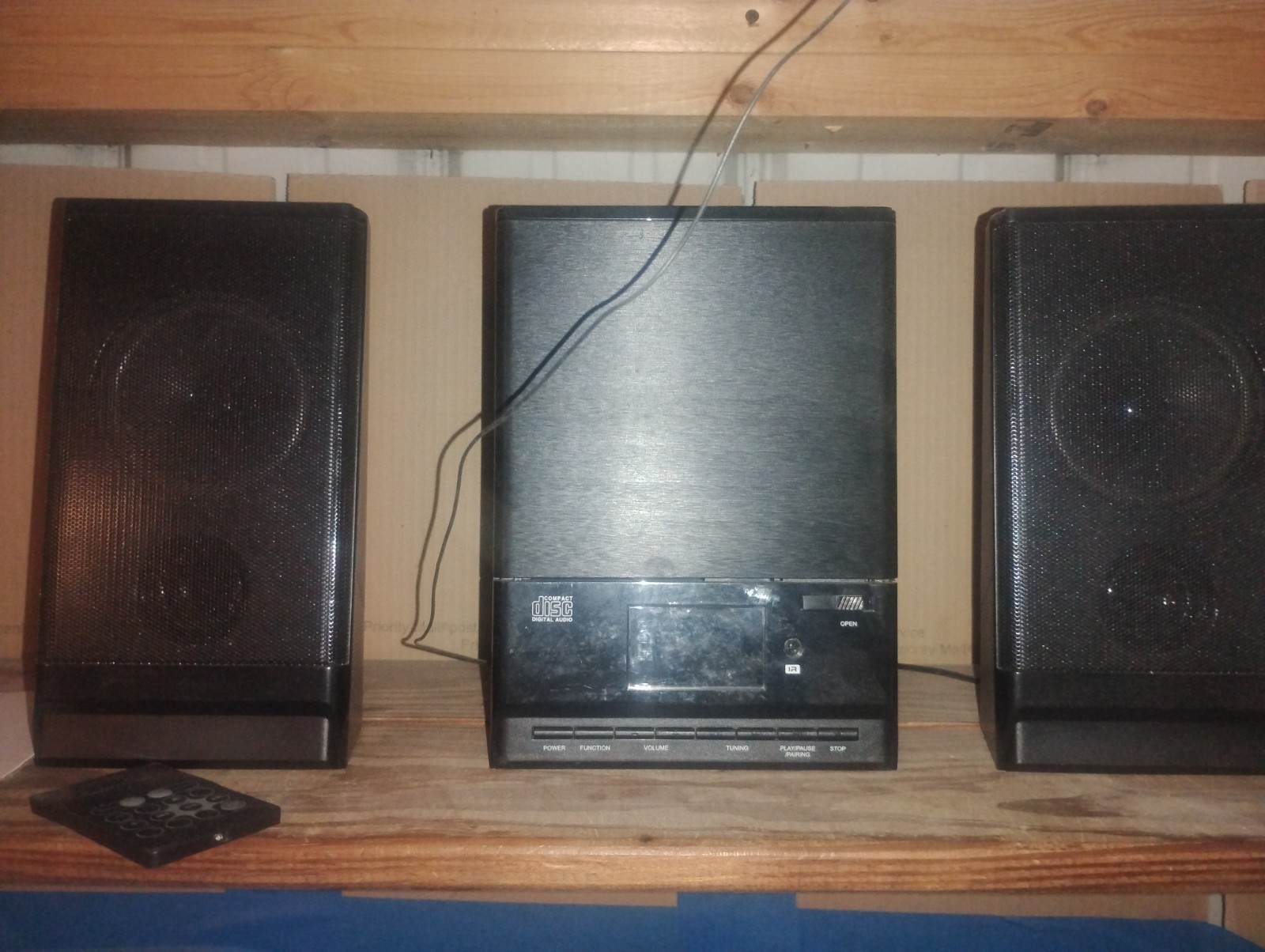 With Remote Control And Cd Player