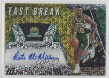 2019-20 Panini Prizm Fast Break Gold 6/10 Nate McMillan #FB-NMM Auto yf4