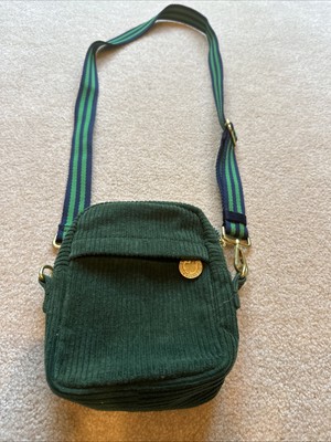 Ltd Edition Rowing Blazers x Target Green Corduroy Crossbody Bag Purse Preppy