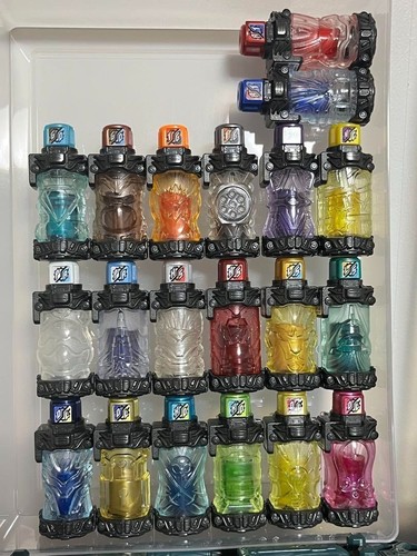 BANDAI Kamen Rider DX Full Bottle 60 Pieces Complete Build Driver Bottles - Picture 2 of 4