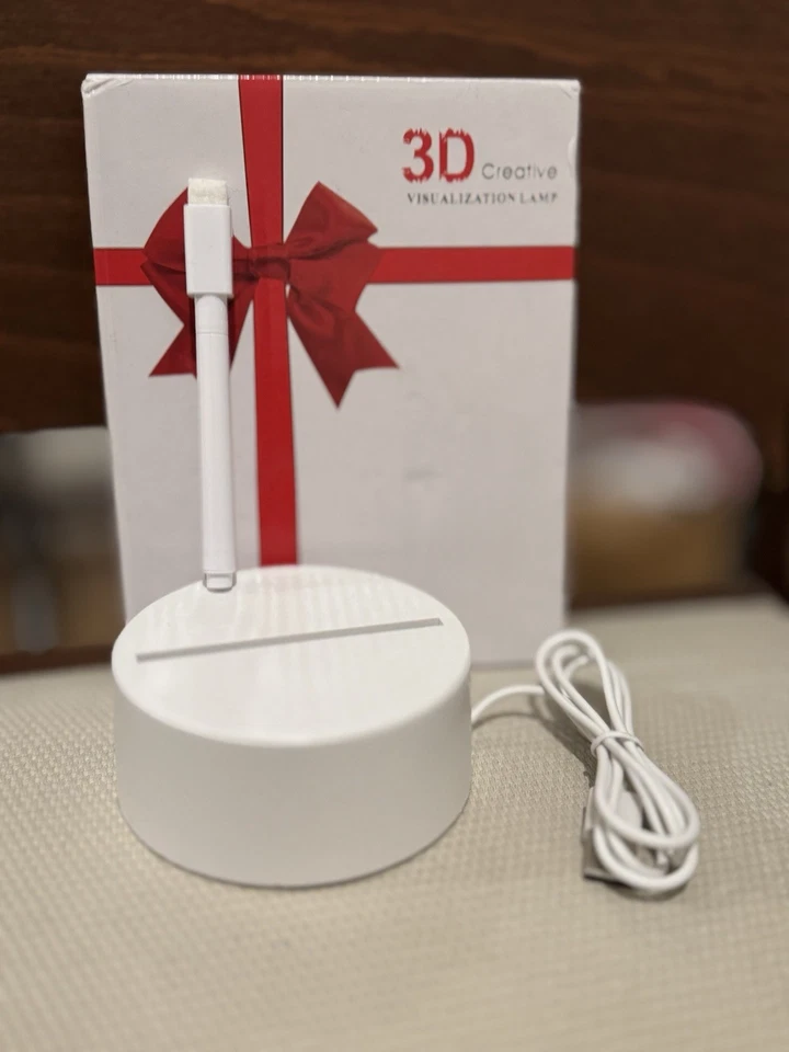 Creative LED Note Board Night Light USB Rewritable Message Board Warm Soft Light - Image 2 of 4