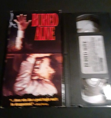 Buried Alive VHS Video Tim Matheson Jennifer Jason Leigh William Atherton Horror