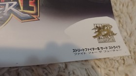 Street Fighter 3rd Strike ~ 35th Anniversary Capcom B2 Poster Dreamcast Xbox PS2